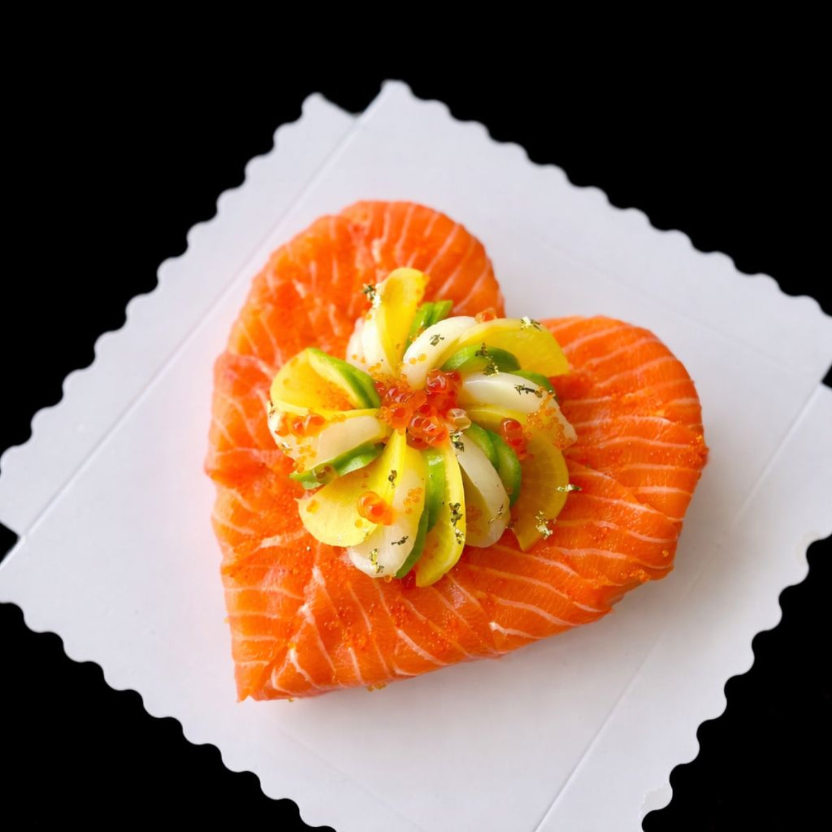 Sushi Cake - Heart Shaped Sushi Cake